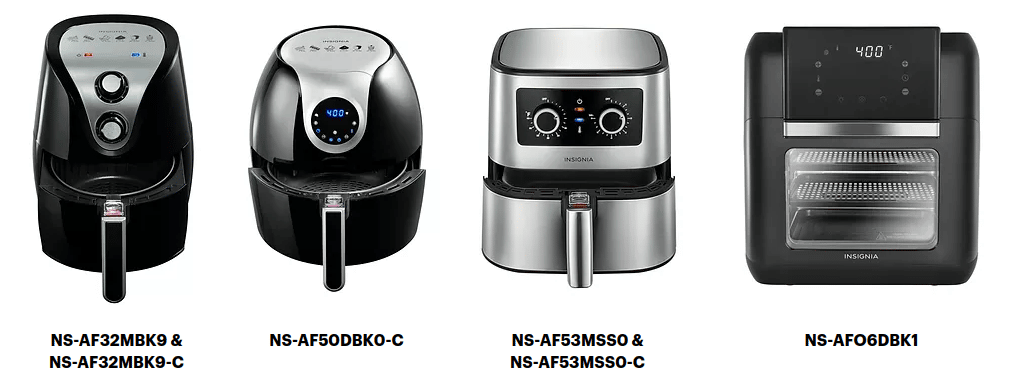 Best Buy Recalls Insignia™ Air Fryers and Air Fryer Ovens